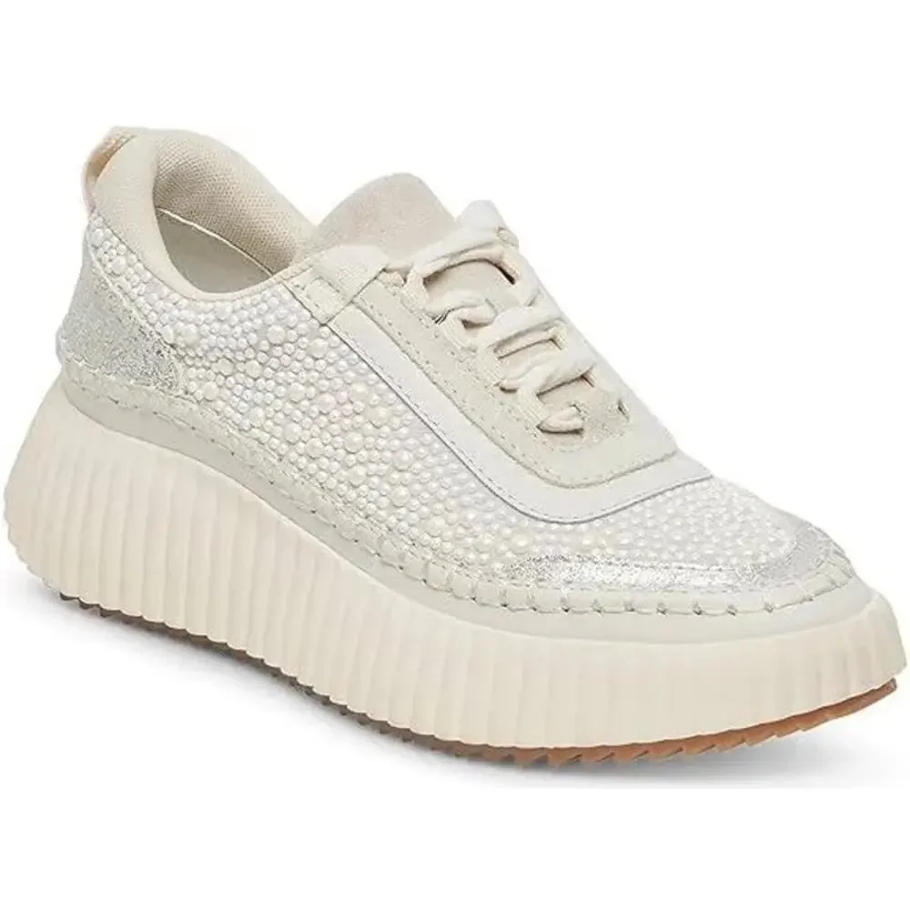 Dolce Vita Dolen Pearl in Vanilla Pearl Size 8